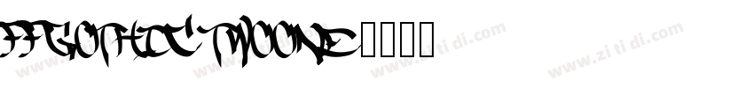 FFGothic TwoOne字体转换